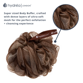 HYDREA LONDON CHOCOLATE LUXURY BATH BUFFER