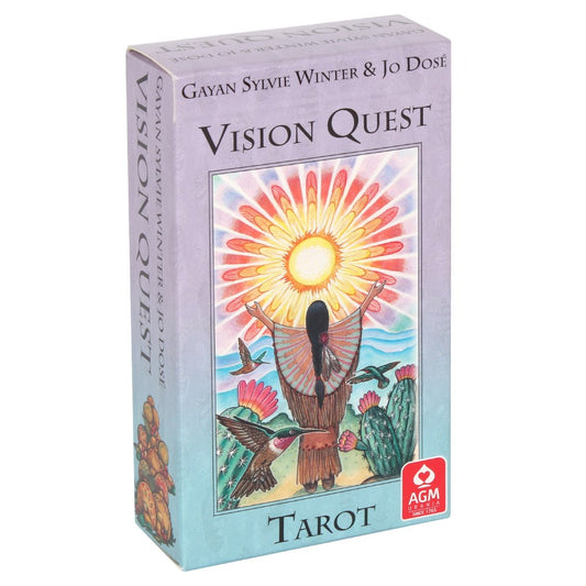 VISION QUEST TAROT CARDS - THE NATIVE AMERICAN WISDOM