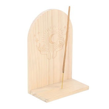 NATURAL MYSTICAL HANDS INCENSE HOLDER SHELF