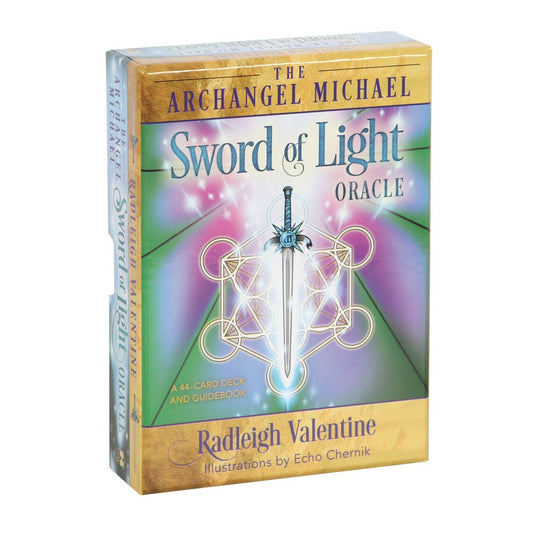 THE ARCHANGEL MICHAEL SWORD OF LIGHT ORACLE CARDS