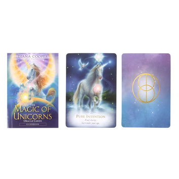 THE MAGIC OF UNICORNS ORACLE CARDS