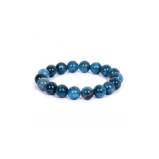 APATITE 10MM GRADE (A) NATURAL ROUND BEADS