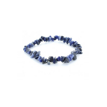 SODALITE CHIP BRACELET