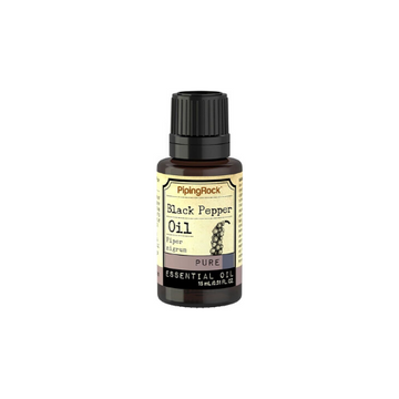 Black Pepper Essential Oil (GC/MS Tested), 1/2 fl oz (15 mL) Dropper Bottle