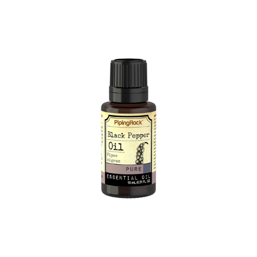 Black Pepper Essential Oil (GC/MS Tested), 1/2 fl oz (15 mL) Dropper Bottle