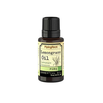 Lemongrass Pure Essential Oil (GC/MS Tested), 1/2 fl oz (15 mL) Dropper Bottle