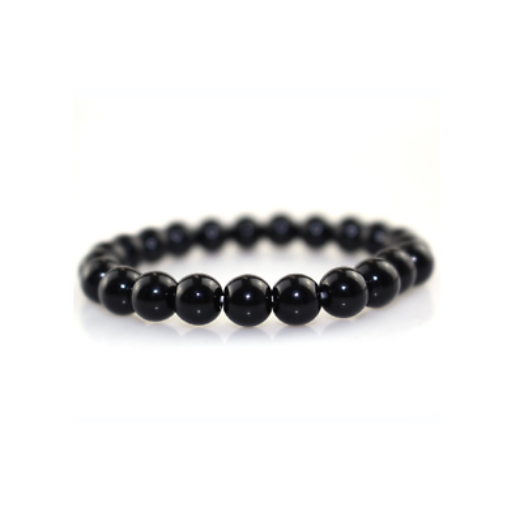 ONYX 10MM GRADE (A) NATURAL ROUND BEADS