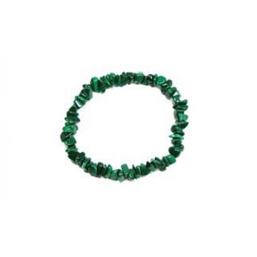 MALACHITE CHIP BRACELET