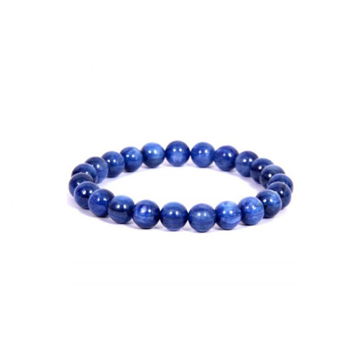 KYANITE 6MM GRADE (A) NATURAL ROUND BEADS