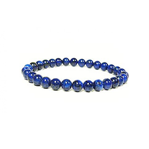 LAPIS LAZULI 6MM GRADE (A) NATURAL ROUND BEADS