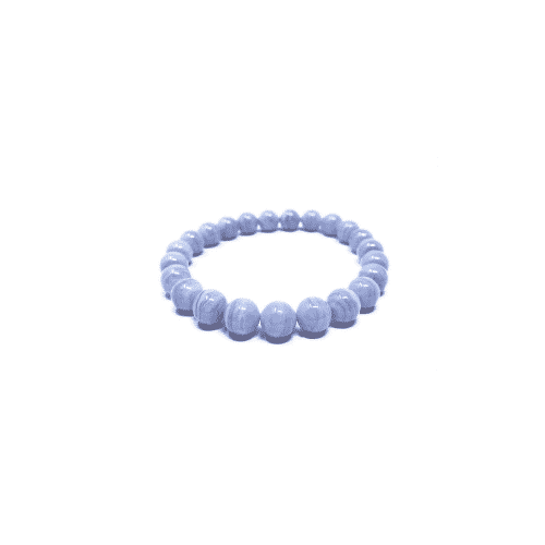Blue Lace Agate Grade (A) 8mm