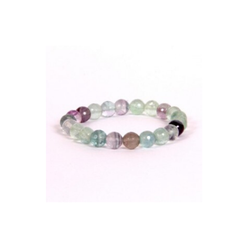 FLOURITE 12MM GRADE (A) NATURAL ROUND BEADS