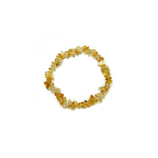 CITRIN CHIP BRACELET