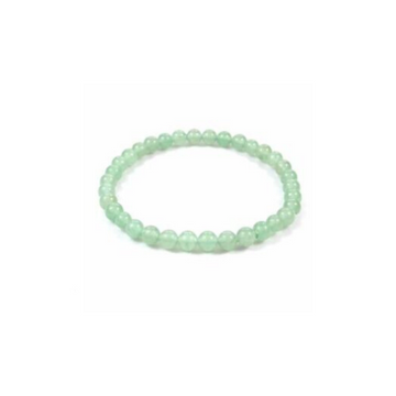 JADE 6MM GRADE (A) NATURAL ROUND BEADS