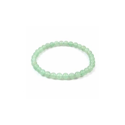 JADE 6MM GRADE (A) NATURAL ROUND BEADS