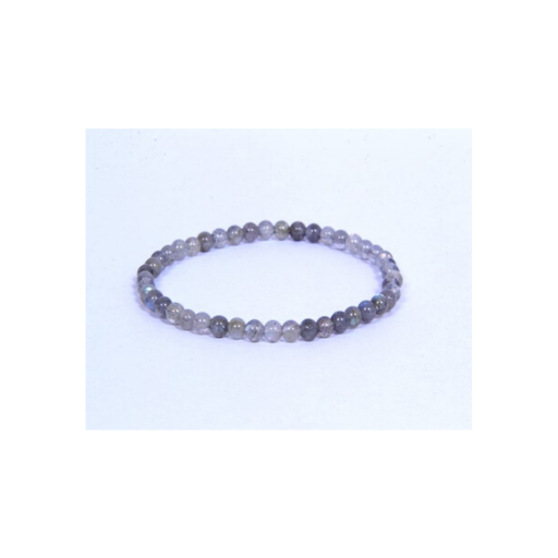 LABRADORITE 6MM GRADE (A) NATURAL ROUND BEADS