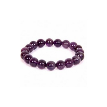 AMETHYST 10MM GRADE (A) NATURAL ROUND BEADS
