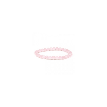 ROSE QUARTZ 6MM GRADE (A) NATURAL ROUND BEADS
