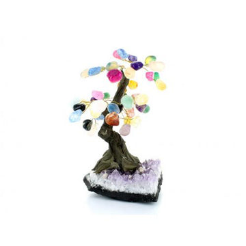 Mixed Crystal Bonsai Tree - Medium