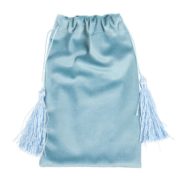THE MOON VINTAGE TAROT VELVET DRAWSTRING BAG