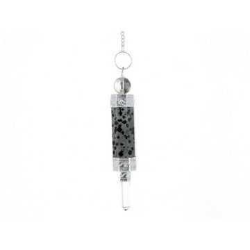 Jasper, Dalmatian Indian Wand Pendulum