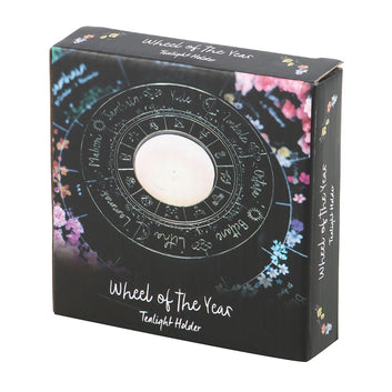 WHEEL OF THE YEAR TEALIGHT CANDLE HOLDER