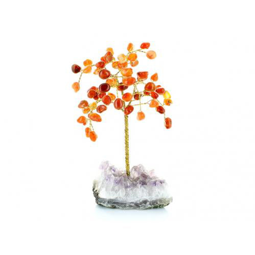Carnelian Gem Tree - Large