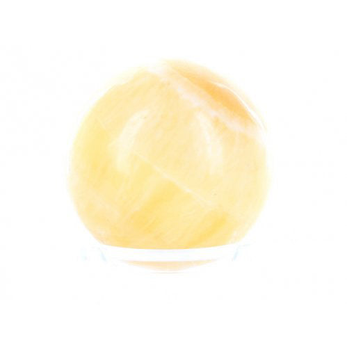 Calcite, Orange Sphere