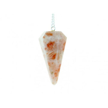 Sunstone Faceted Cone Pendulum