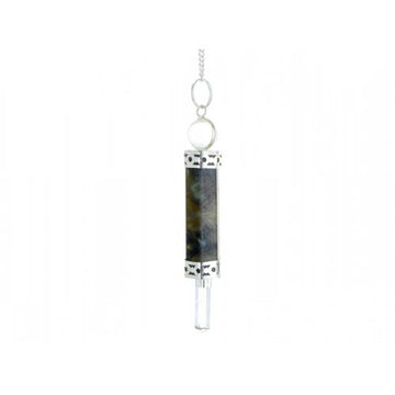 Labradorite Indian Wand Pendulum