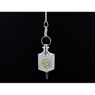 Quartz Pentagram Octo Chakra Bracelet Pendulum