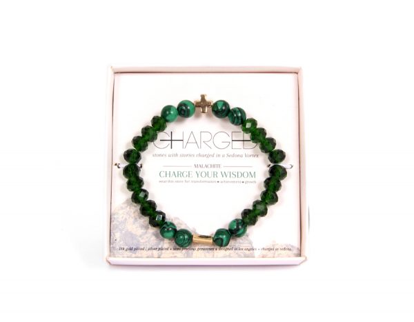 MALACHITE CHARGED BRACELET