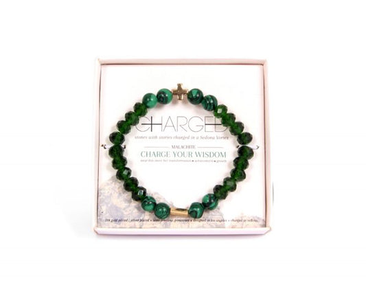 MALACHITE CHARGED BRACELET