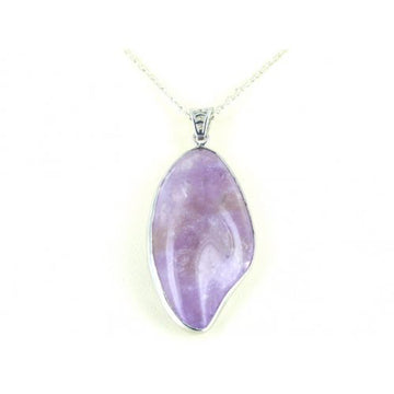 Amethyst Freeform Cabochon Pendant