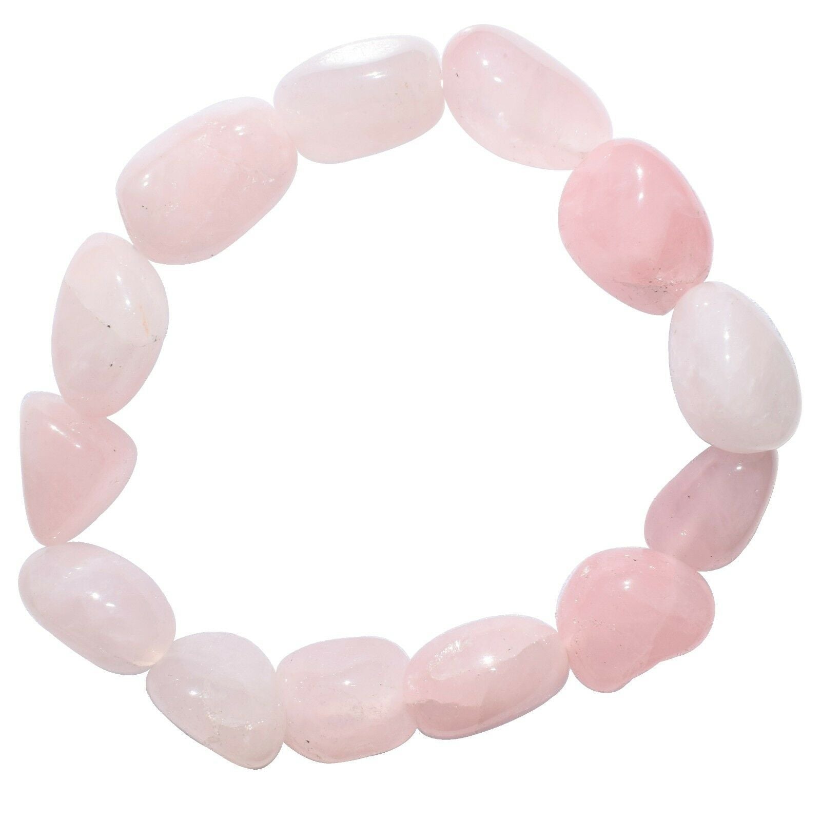 ROSE QUARTZ TUMBLESTONE BRACELET