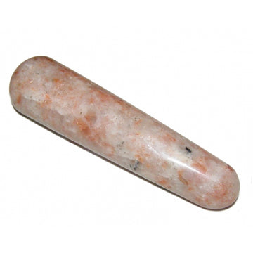 Sunstone Rounded Crystal Wand