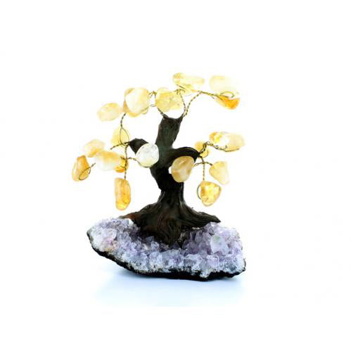 Citrine Bonsai Tree - Small