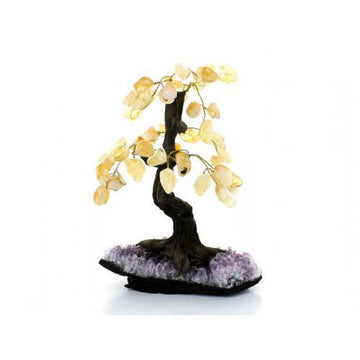 Citrine Bonsai Tree - Medium