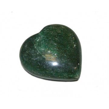Aventurine, Green Crystal Puff Heart