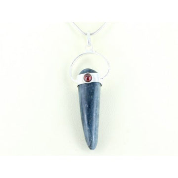 Kyanite Stone Polished Pendant